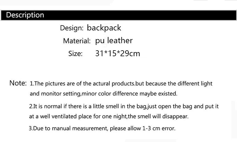 Fashion Anti-theft Women Backpacks Famous Brand High Quality PU Leather Travel Backpack Ladies Large Capacity Shoulder Handbags