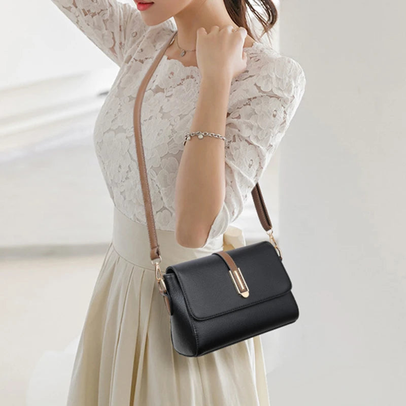 Fashion Crossbody Bag ,PU Leather Messenger Bag ,Versatile Sling Shoulder Women's Bag, Small Handbags