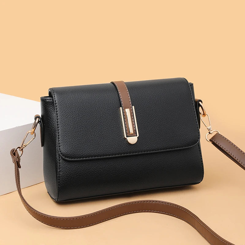 Fashion Crossbody Bag ,PU Leather Messenger Bag ,Versatile Sling Shoulder Women's Bag, Small Handbags