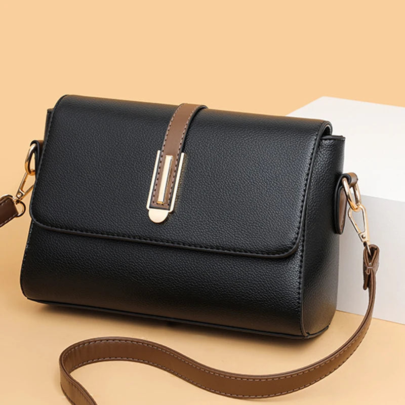 Fashion Crossbody Bag ,PU Leather Messenger Bag ,Versatile Sling Shoulder Women's Bag, Small Handbags